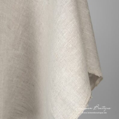 Reinleinen naturgrau-weiß meliert