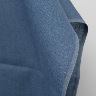 Leinenstoff jeansblau 150cm breit