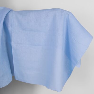 Leinenstoff in Himmelblau