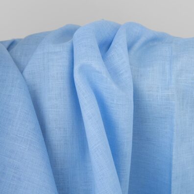 Leinenstoff hellblau 150cm breit