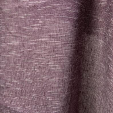 Halbleinen violett-weiß meliert, geflammt
