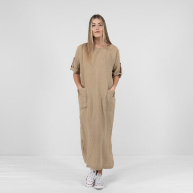 MAROCCO Kleid hellbraun