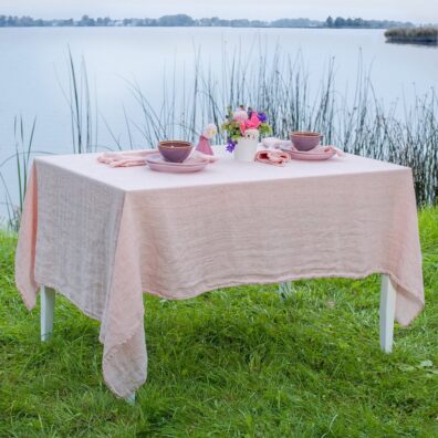 BONA Tischdecke rosa