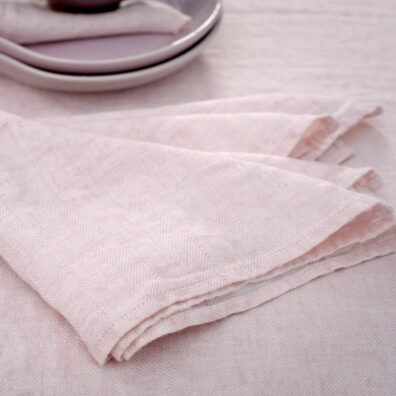 BONA Serviette rosa