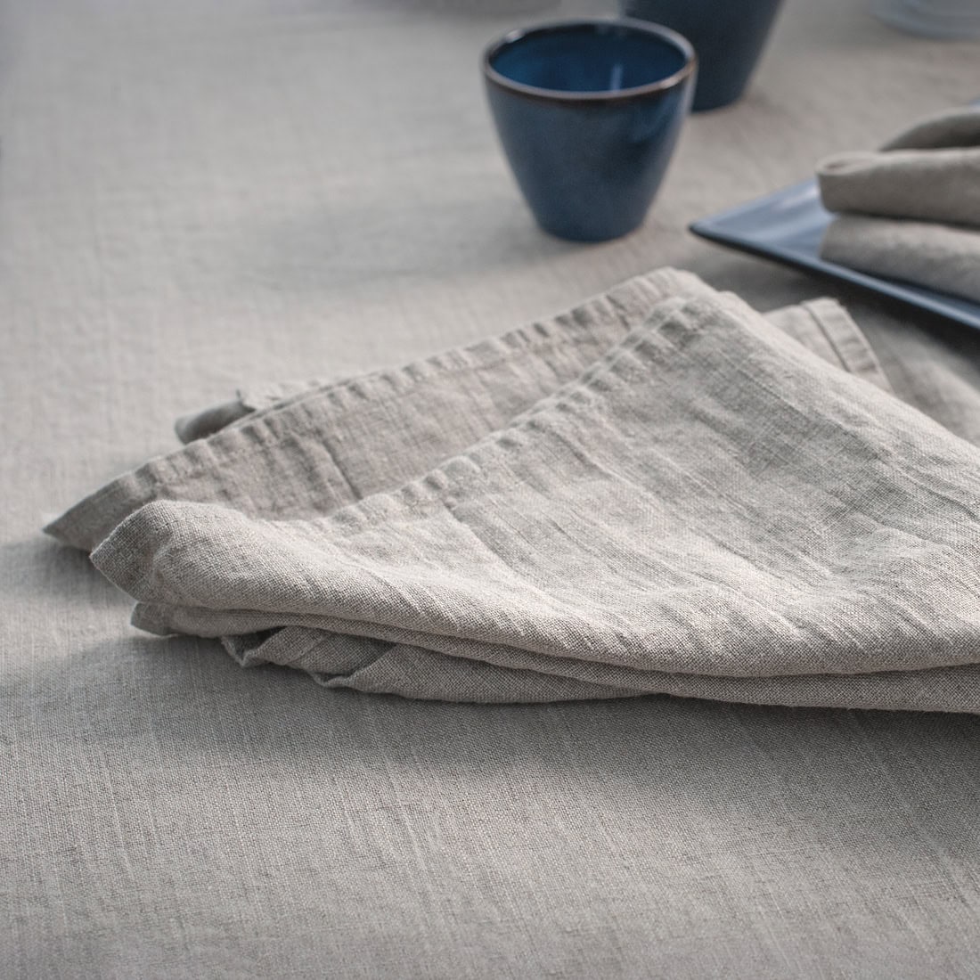 GAMMA Serviette naturgrau