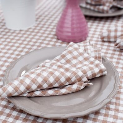 VICHY Serviette braun