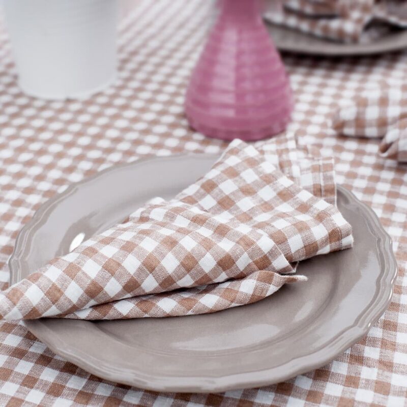 VICHY Serviette braun