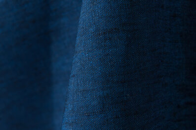 Leinenstoff in Saphirblau für Kleider, Tischdeko, Bettbezüge