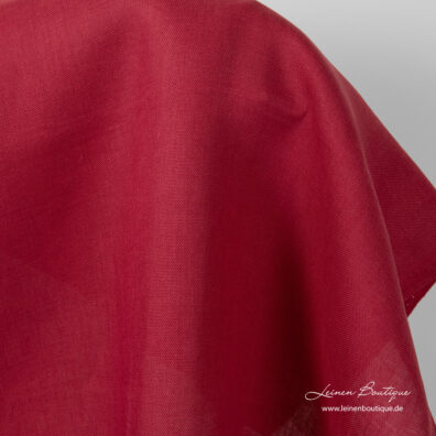 Leinenstoff rot