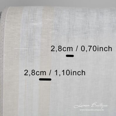 50cm breites Reinleinen für Küchentücher