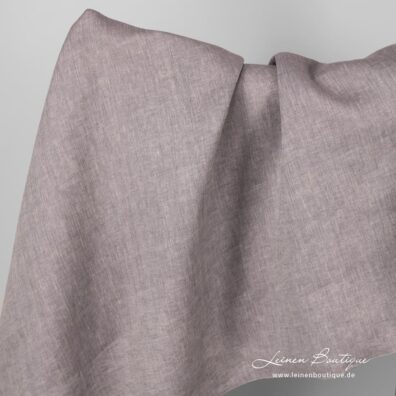 Leinenstoff beige-violett