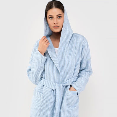 Leinen-Bademäntel für Damen