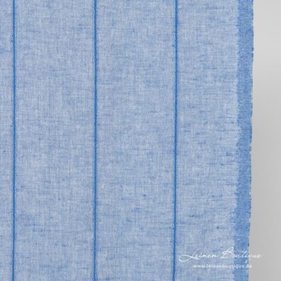 Blauer gestreifter Leinen-Baumwollstoff zum Nähen von Geschirr- und Küchentüchern