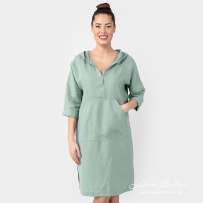 Leinenkleid hellgrün