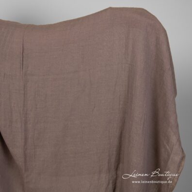 Halbleinen violett-beige gewaschen