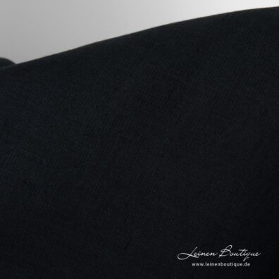 Leinenstoff dunkelblau mit Streifen zum Nähen von Kleidung und Heimtextilien