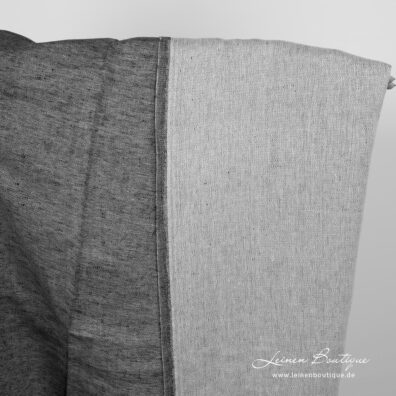 Halbleinen schwarz-weiß