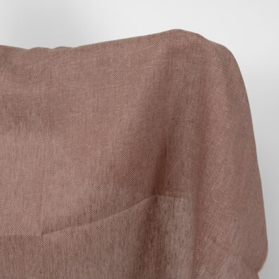 Leinenstoff braun mit Diamantmuster, 130cm breit