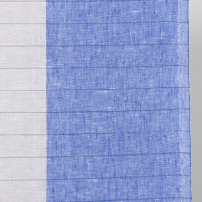 Leinen-Küchentücherstoff grau-blau meliert, 50cm breit