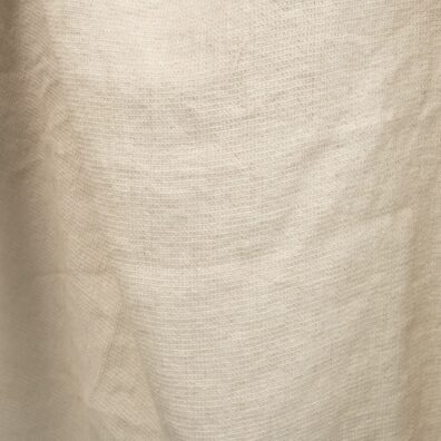 Leinen-Wollestoff Waffelpikee beige gewaschen, weich, geschmeidig