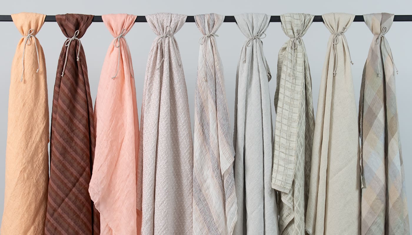 Linen fabric collection spring summer for 2025 image nm.1