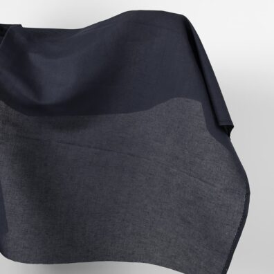 Dunkelblaues Halbleinen