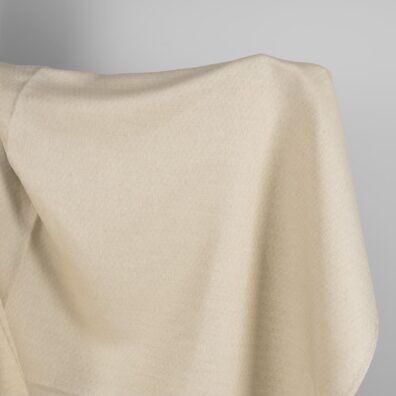 Halbleinen beige Fischgrat