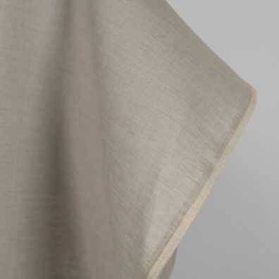 Leinenstoff bläulich-beige meliert zum Nähen von Kleidung und Heimtextilien passend