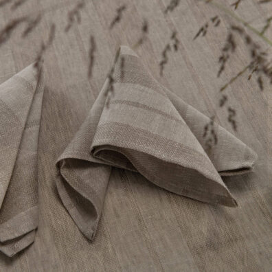 ISLA Leinen Serviette beige