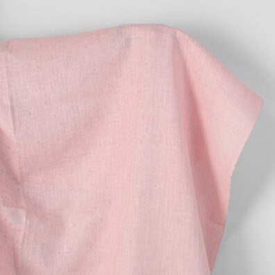Leinenstoff pastellrosa