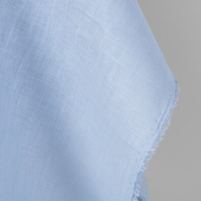 Leinenstoff pastellblau, zum Nähen von Kleidung und Heimtextilien passend