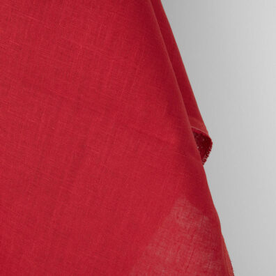 Leinenstoff intensiv rot, 150cm breit