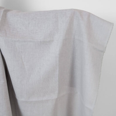 Hellgraues reinleinen Gewebe