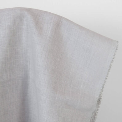 Hellgrauer Leinenstoff 150cm breit