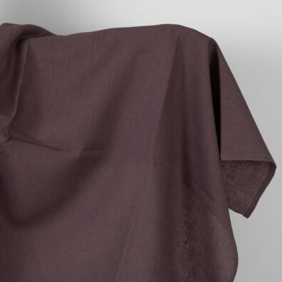 Leinenstoff mattbraun