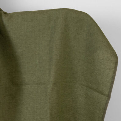 Leinenstoff dunkelgrün meliert