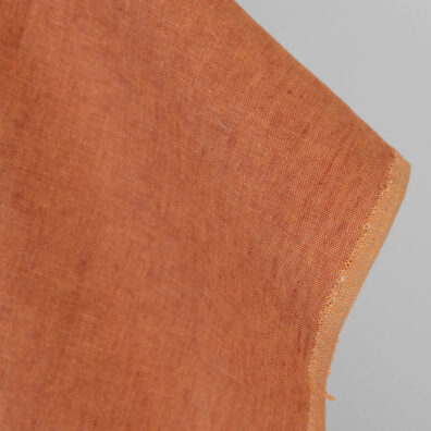 Leinenstoff rot-braun meliert 150cm breit