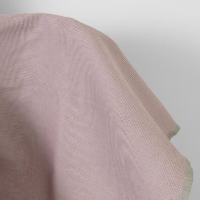 Halbleinen in grau-lila Waffelpikee