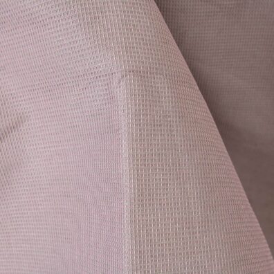 Halbleinen in grau-lila Waffelpikee 150cm breit, Meterware