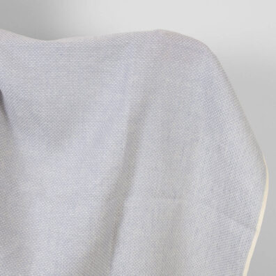 Leinen-Wollestoff hellviolett gemustert