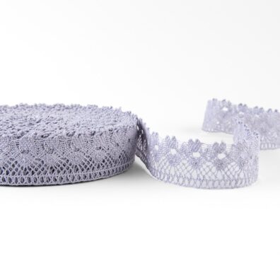 Leinenspitze grauviolett Nr. 86