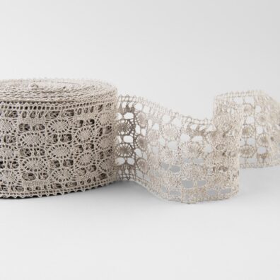 Leinenspitze naturgrau Nr. 72