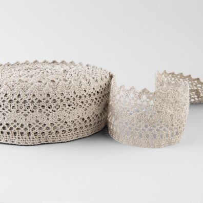 Leinenspitze naturgrau Nr. 79