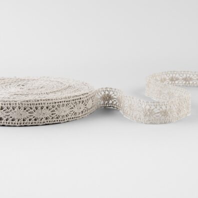 Leinenspitze naturgrau Nr. 97